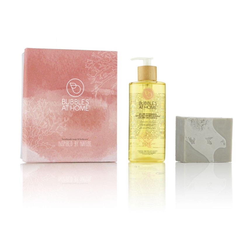 Paquet Savon de la Mer Morte 200gr & Huile 500ml - Boddi