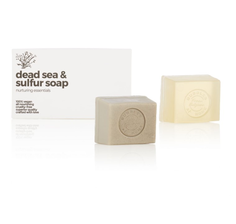 Paquet Savon Mer Morte 200gr & Savon Sulfer Anti-Acné 200gr - Boddi