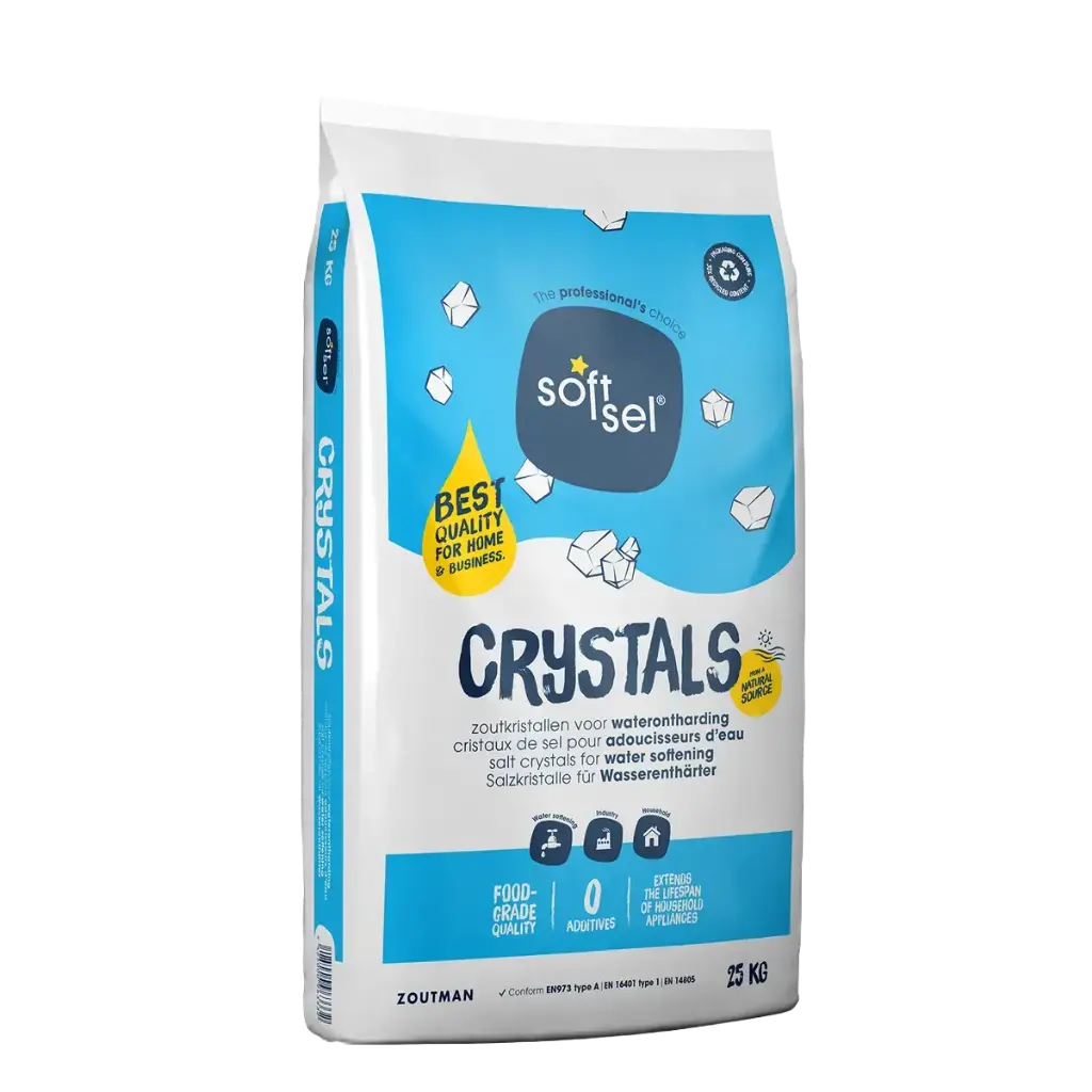 Soft Sel Crystals 25 KGS - Cristaux De Sel Pour Adoucisseur