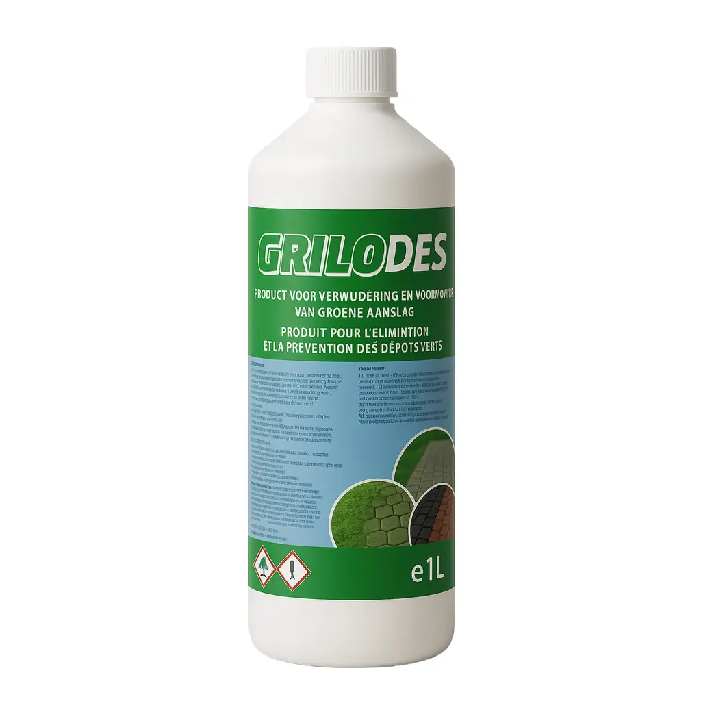 CHEMIEKOR Démousseur 1L | Grilo DES | Anti-mousse – Élimination des dépôts verts
