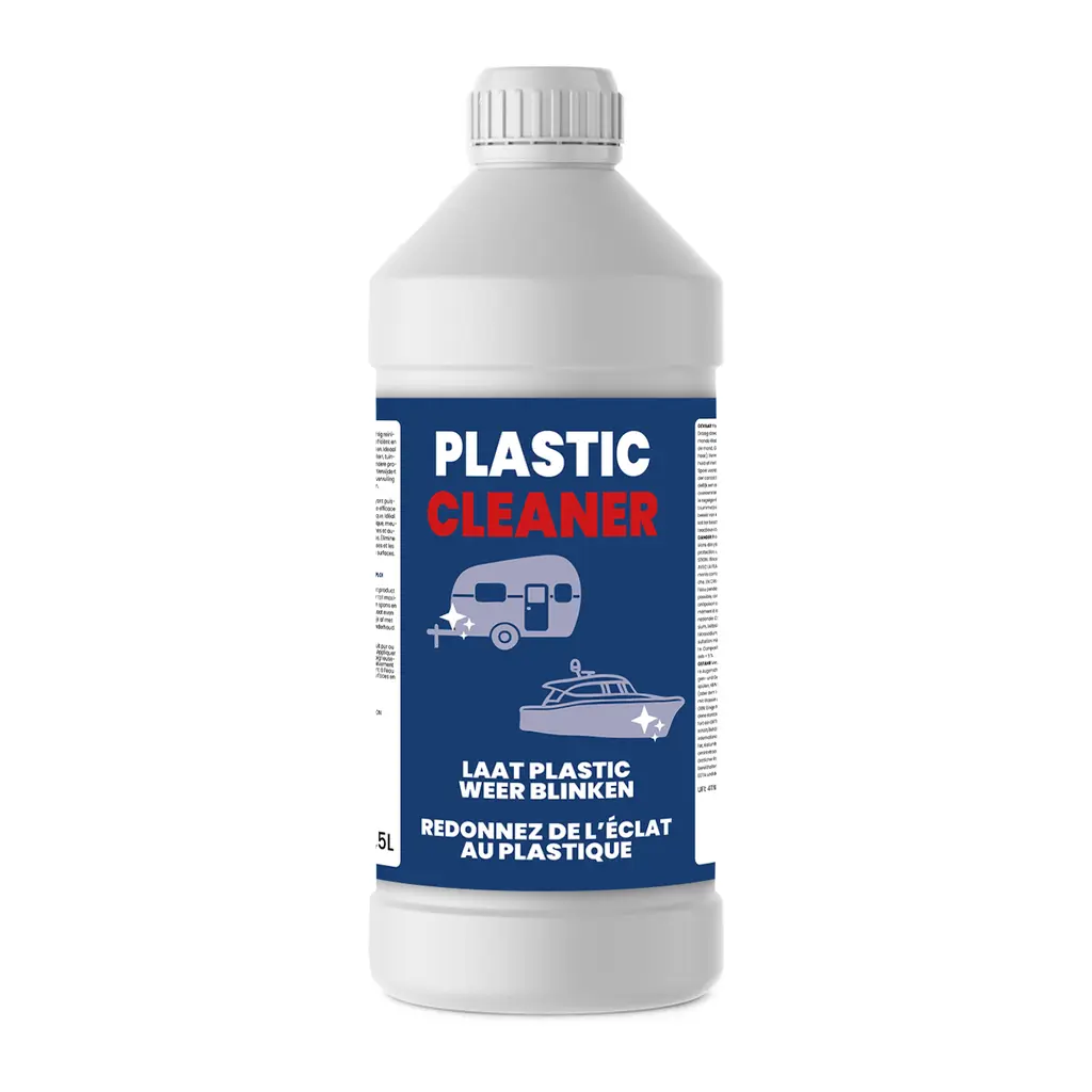 CHEMIEKOR Nettoyant Plastique 1L – Nettoyant PVC pour bateaux – Nettoyant pour caravane