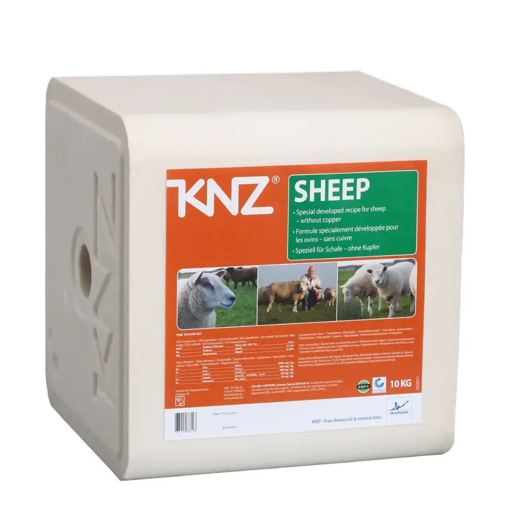 Pierre à lécher KNZ pour moutons 10 kg - Pierre à lécher