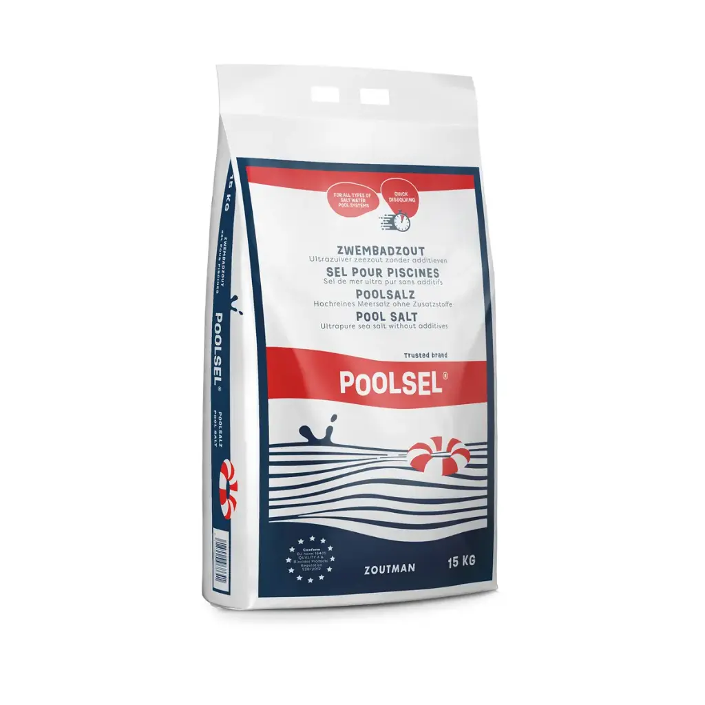 Poolsel 15KG - Zwembadzout 