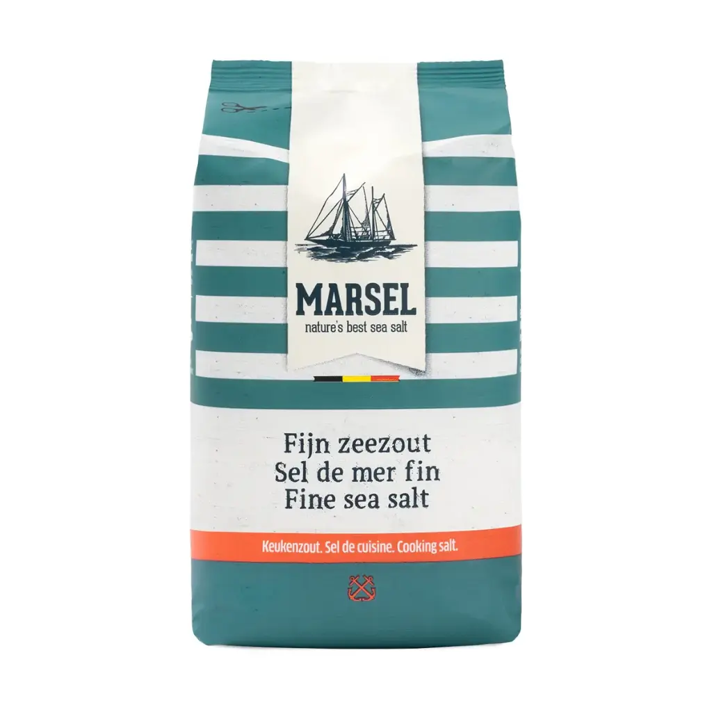 MARSEL® Sel marin fin 1 kg – Sel alimentaire fin